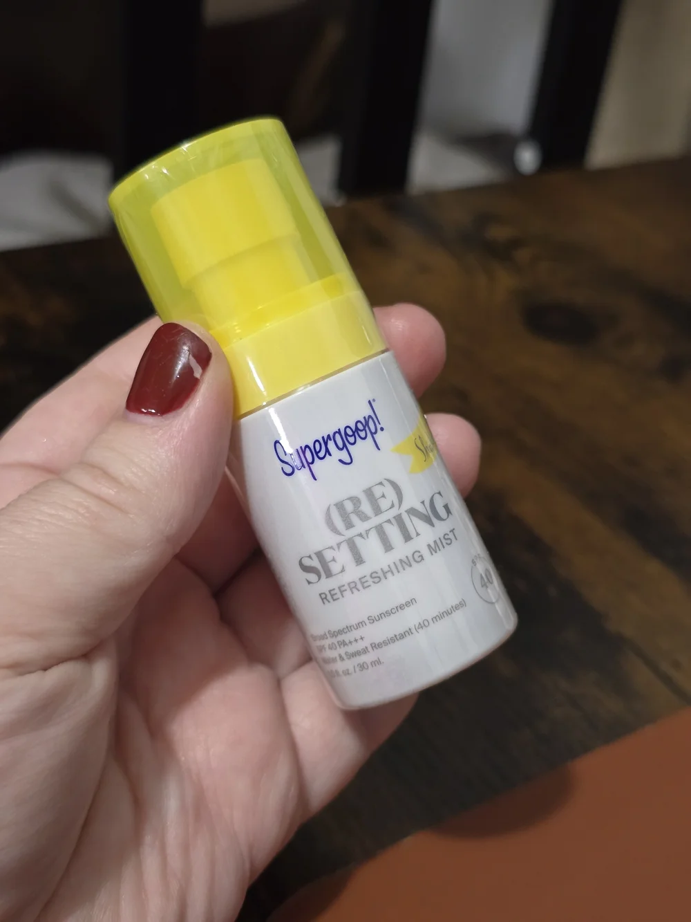 Supergoop! (Re)Setting Refreshing Mist